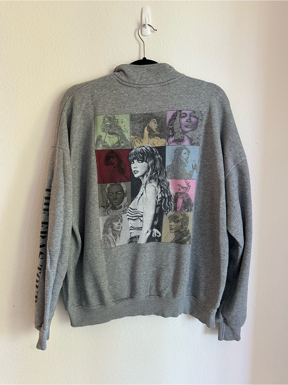 Taylor Swift Eras Tour Quarter Zip - Picture 3 of 5